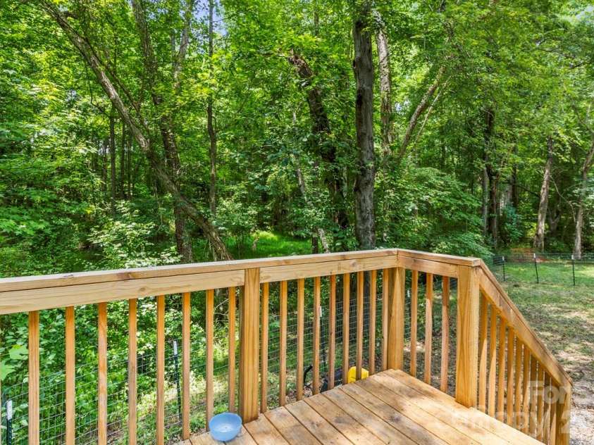 4265 Dry Pond Lane, Conover, NC 28613.  MLS# CAR4396128, YatesRealty ID 35668. Rear deck