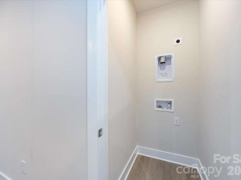 6012 Pivot Court, Charlotte, NC 28205.  MLS# CAR4357047, YatesRealty ID 35686. Laundry closet