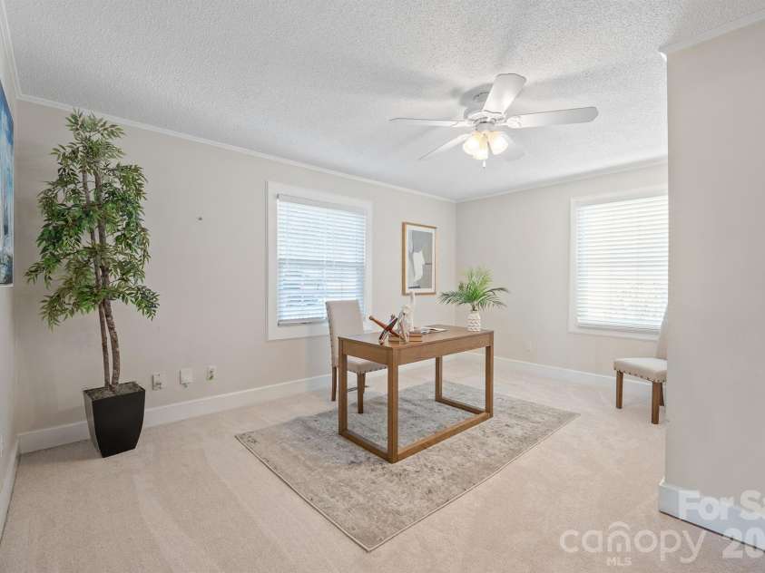 20919 Island Forest Drive, Cornelius, NC 28031.  MLS# CAR4428890, YatesRealty ID 3569. This is a second BR or home office and could be a great nursery or workout room, flexibility