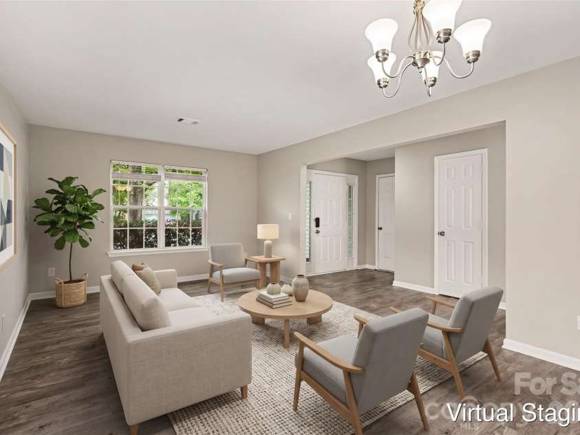 3013 Robin Terry Court, Charlotte, NC 28208.  MLS# CAR4386475, YatesRealty ID 35707. Virtually staged