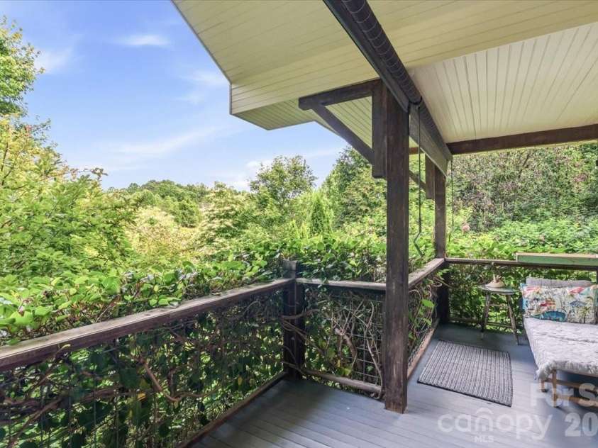 128 Barnet Mountain Drive, Marshall, NC 28753.  MLS# CAR4390222, YatesRealty ID 35721. Enjoy star gazing from the upper level porch