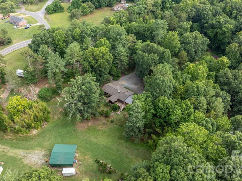 3466 Dry Ponds Road, Granite Falls, NC 28630.  MLS# CAR4393948, YatesRealty ID 35722. Connection to nature