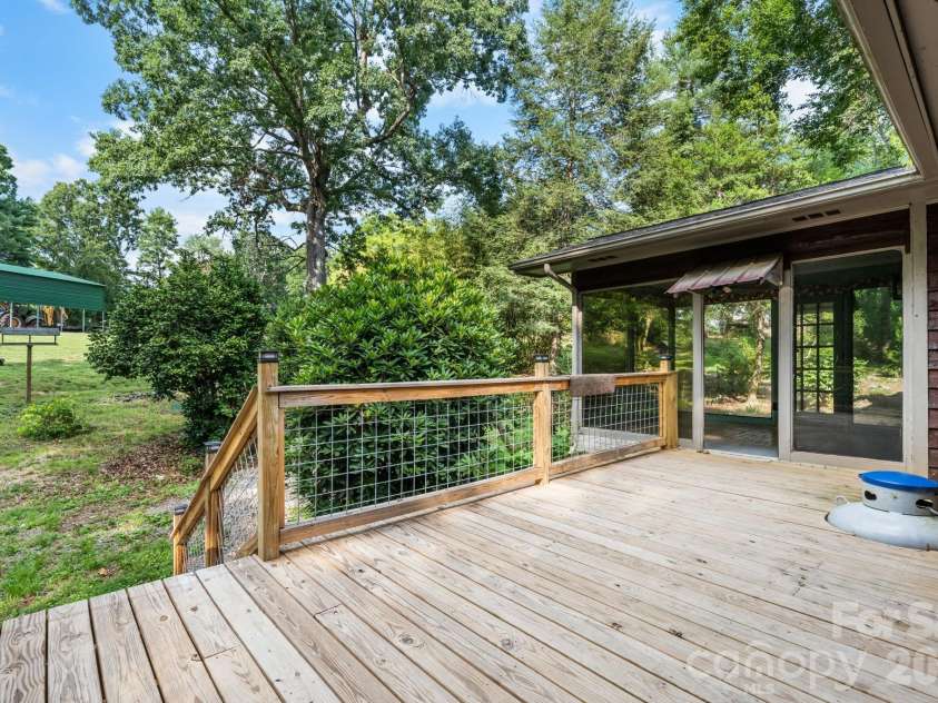 3466 Dry Ponds Road, Granite Falls, NC 28630.  MLS# CAR4393948, YatesRealty ID 35722. Deck