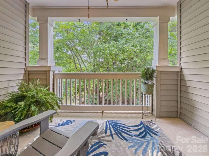 9069 Rosalyn Glen Road, Cornelius, NC 28031.  MLS# CAR4395009, YatesRealty ID 35726. Back Patio