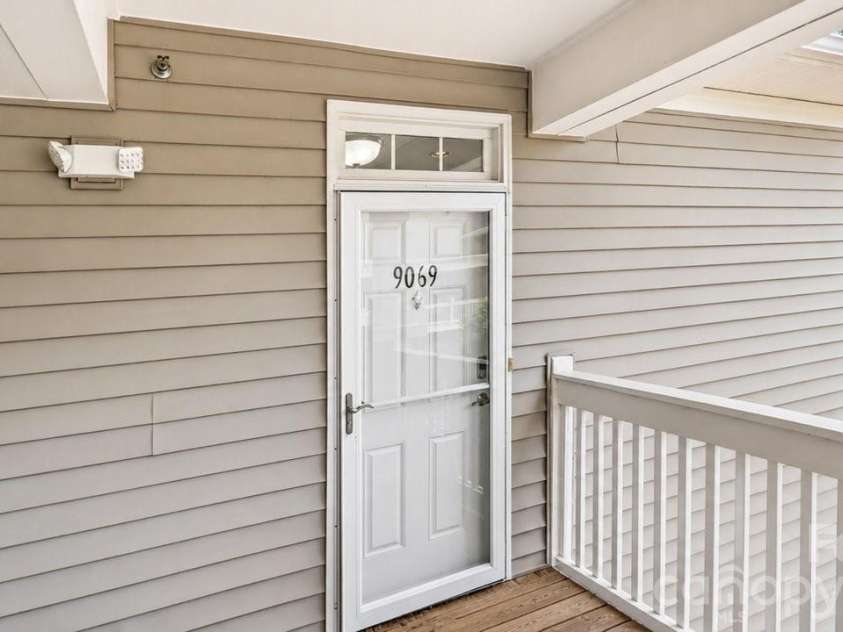 9069 Rosalyn Glen Road, Cornelius, NC 28031.  MLS# CAR4395009, YatesRealty ID 35726. Front Door