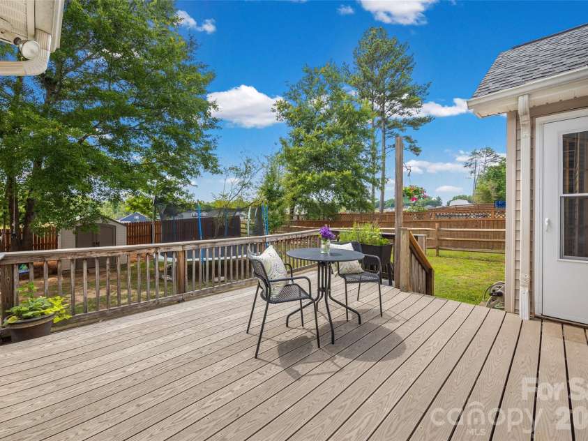 808 Chipmeadow Lane, York, SC 29745.  MLS# CAR4401341, YatesRealty ID 35739. Large back deck