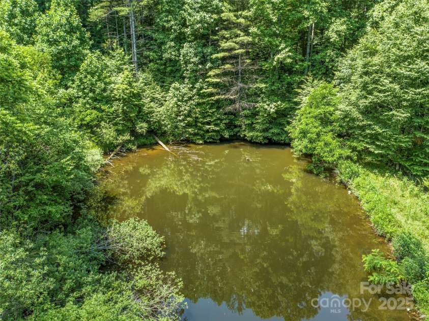 263 Wolf Mountain Road, Green Mountain, NC 28740.  MLS# CAR4148202, YatesRealty ID 3574. Pond