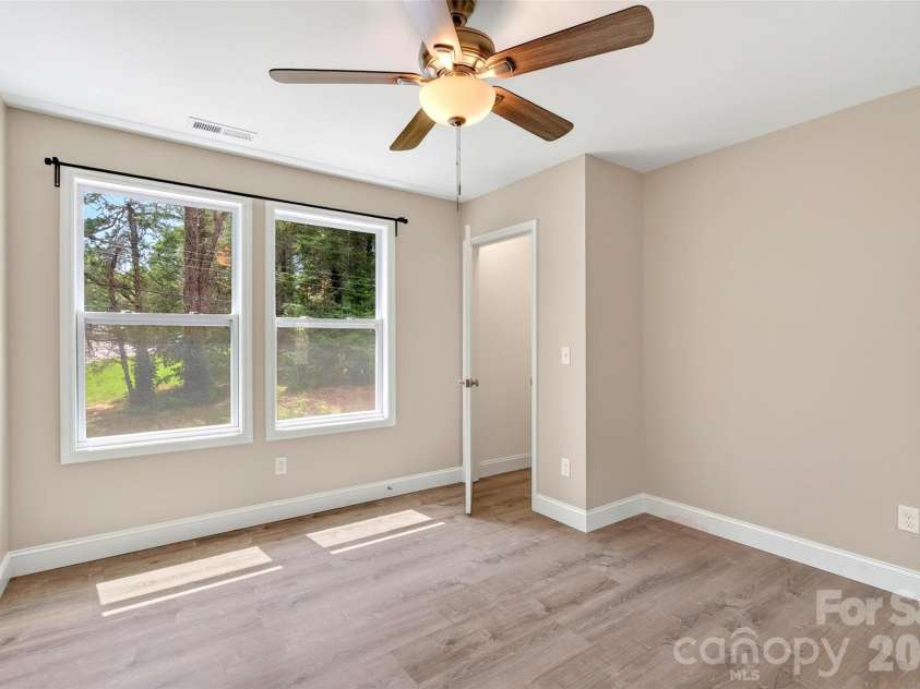 88 Walker Street, Black Mountain, NC 28711.  MLS# CAR4393259, YatesRealty ID 35747. Guest Bedroom on second level