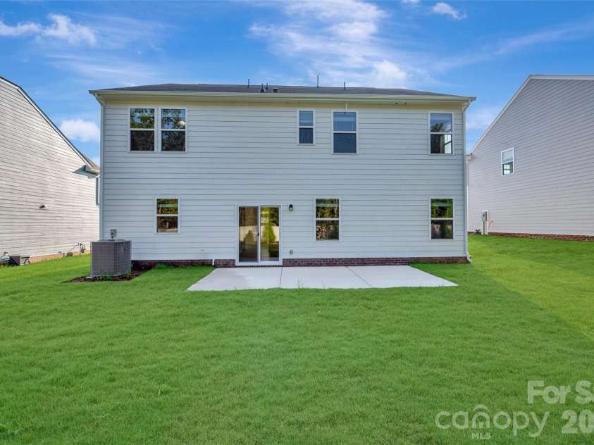 512 Willoughby Park Drive, Monroe, NC 28112.  MLS# CAR4401345, YatesRealty ID 35767. Rear exterior