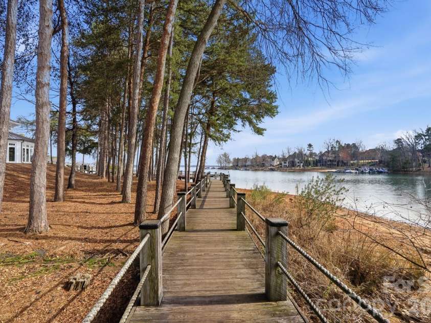 110 Yale Loop, Mooresville, NC 28117.  MLS# CAR4353992, YatesRealty ID 3578. Boardwalk by the lake