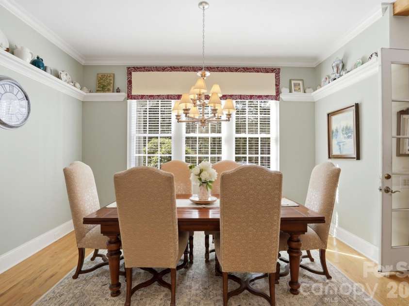 110 Yale Loop, Mooresville, NC 28117.  MLS# CAR4353992, YatesRealty ID 3578. Elegant Dining