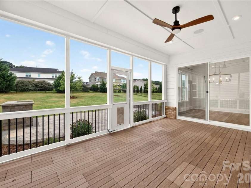 222 Lanyard Lane, Belmont, NC 28012.  MLS# CAR4400918, YatesRealty ID 35784. Screen in Porch