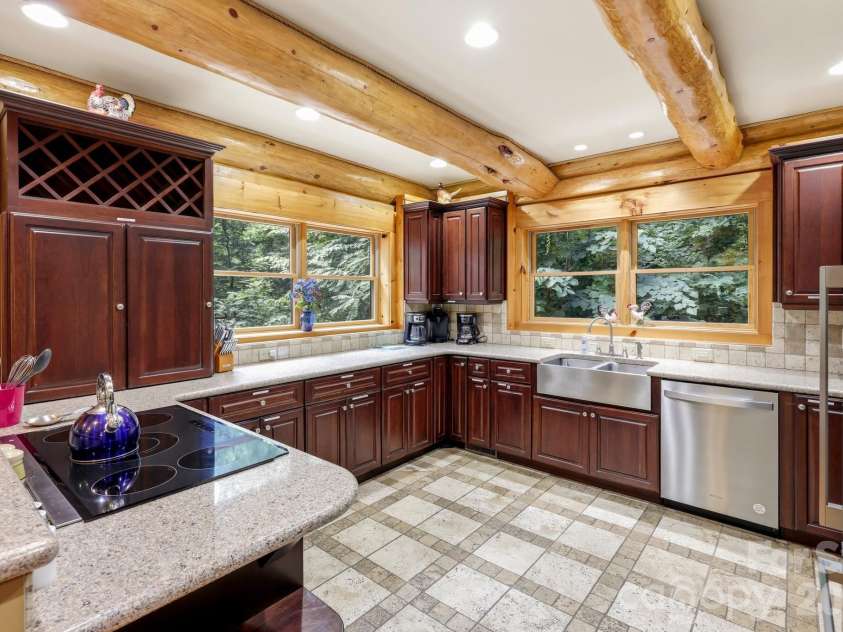 206 Big Rock Lane, Lake Lure, NC 28746.  MLS# CAR4402285, YatesRealty ID 35788. 