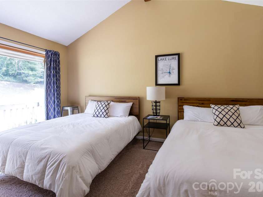 135 Fox Run Boulevard, Lake Lure, NC 28746.  MLS# CAR4398642, YatesRealty ID 35802. Bright, spacious bedrooms