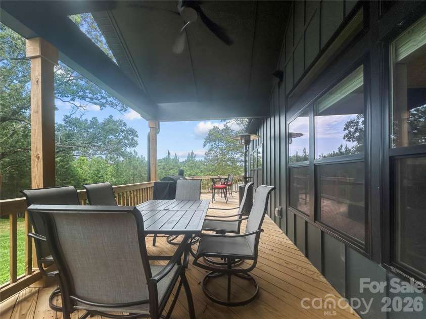 501 Edmunds Lane, Clover, SC 29710.  MLS# CAR4400753, YatesRealty ID 35806. Back Porch/ Deck