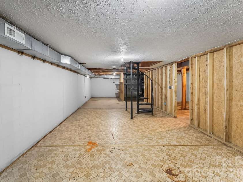 215 Fork River Road, Marion, NC 28752.  MLS# CAR4398837, YatesRealty ID 35813. Basement