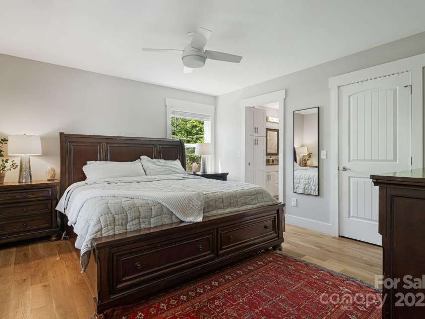 14 3rd Street, Asheville, NC 28803.  MLS# CAR4297140, YatesRealty ID 3582. Primary bedroom on main 