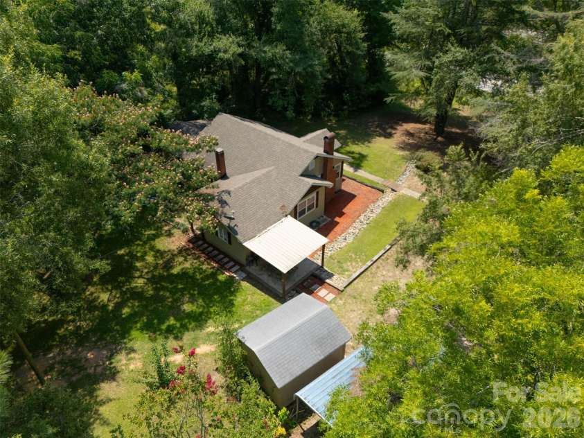 7193 Kershaw Camden Highway, Kershaw, SC 29067.  MLS# CAR4399543, YatesRealty ID 35821. Aerial View
