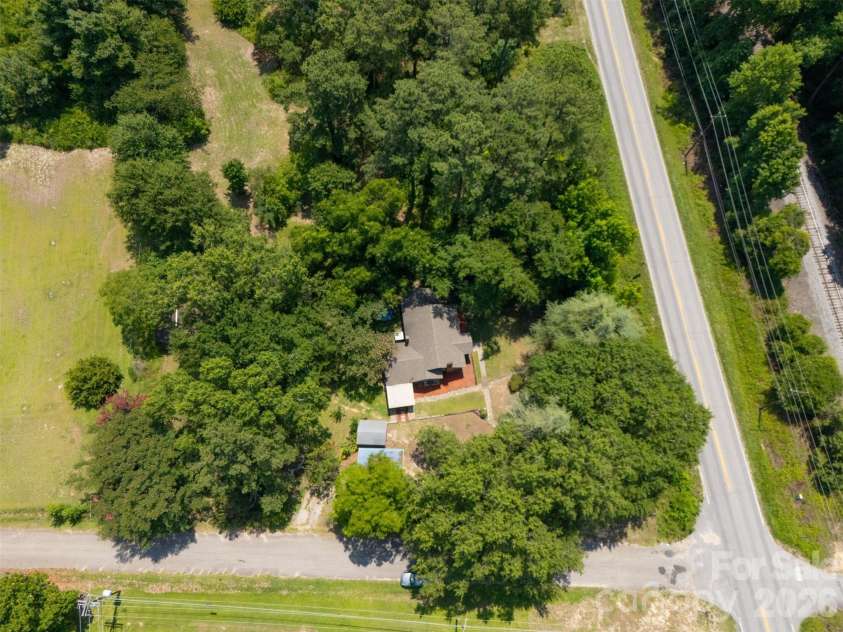 7193 Kershaw Camden Highway, Kershaw, SC 29067.  MLS# CAR4399543, YatesRealty ID 35821. Aerial View