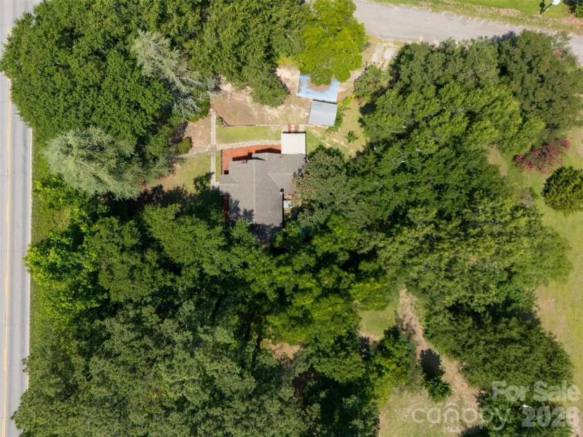 7193 Kershaw Camden Highway, Kershaw, SC 29067.  MLS# CAR4399543, YatesRealty ID 35821. Aerial View