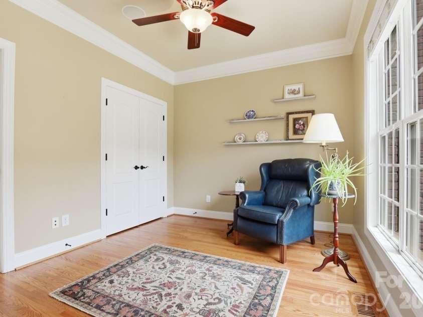 7011 Edenderry Drive, Charlotte, NC 28270.  MLS# CAR4397470, YatesRealty ID 35827. Main level bedroom 4/office