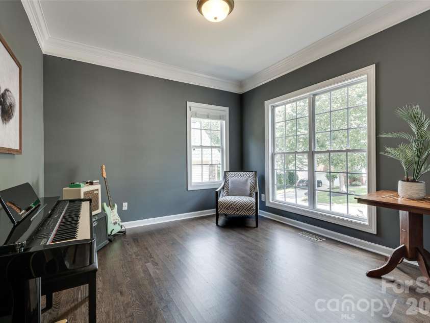 14427 Maclauren Lane, Huntersville, NC 28078.  MLS# CAR4400774, YatesRealty ID 35836. Study off of Foyer
