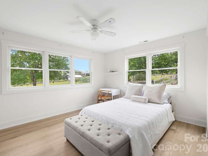 114 Cane Creek Ranch Drive, Fletcher, NC 28732.  MLS# CAR4395203, YatesRealty ID 35841. Bedroom #2 with reach in closet