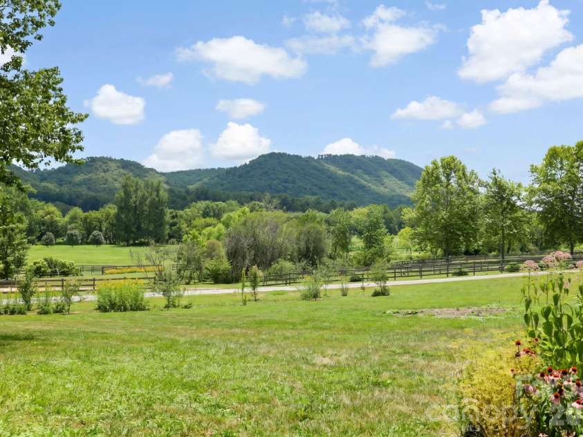 114 Cane Creek Ranch Drive, Fletcher, NC 28732.  MLS# CAR4395203, YatesRealty ID 35841. Views off the patio