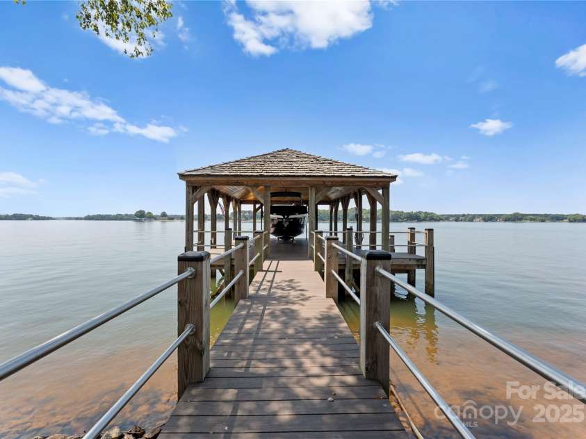 124 Wellcraft Court, Mooresville, NC 28117.  MLS# CAR4227104, YatesRealty ID 3586. Boat Dock