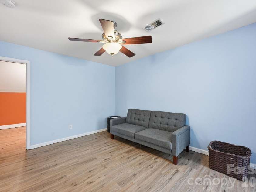 132 Monarch Lane, Mooresville, NC 28115.  MLS# CAR4391250, YatesRealty ID 35878. Bedroom 4 with Flex Space Beyond