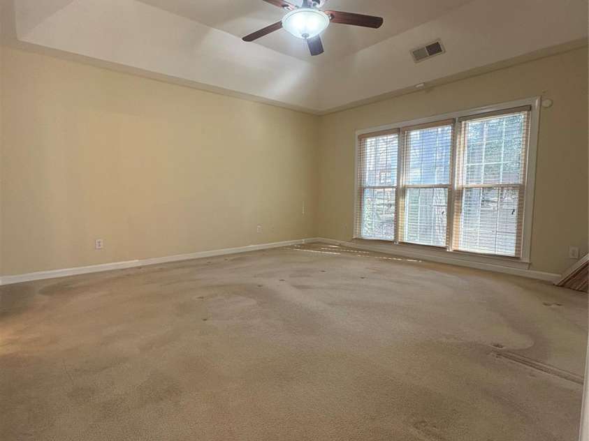 5828 Swanston Drive, Charlotte, NC 28269.  MLS# CAR4333128, YatesRealty ID 3588. Downstairs Master Bedroom