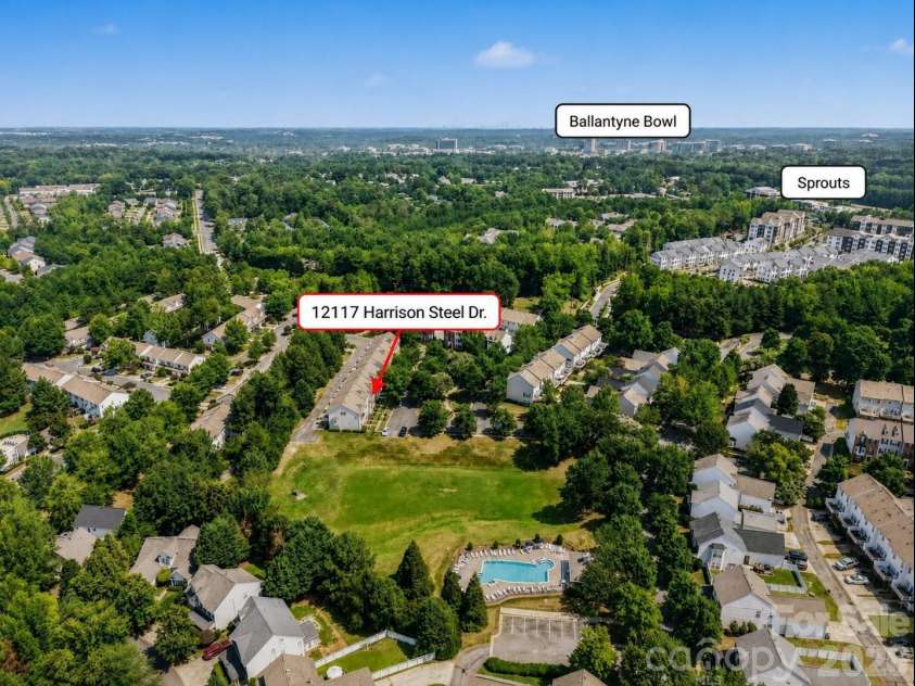 12117 Harrison Steel Drive, Charlotte, NC 28277.  MLS# CAR4397900, YatesRealty ID 35882. 