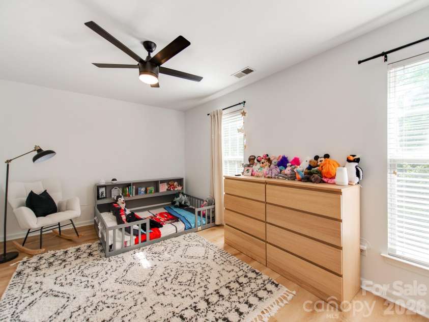 12117 Harrison Steel Drive, Charlotte, NC 28277.  MLS# CAR4397900, YatesRealty ID 35882. Secondary bedroom