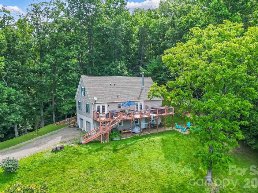 70 Heslar Way, Marshall, NC 28753.  MLS# CAR4388058, YatesRealty ID 35900. Long range view