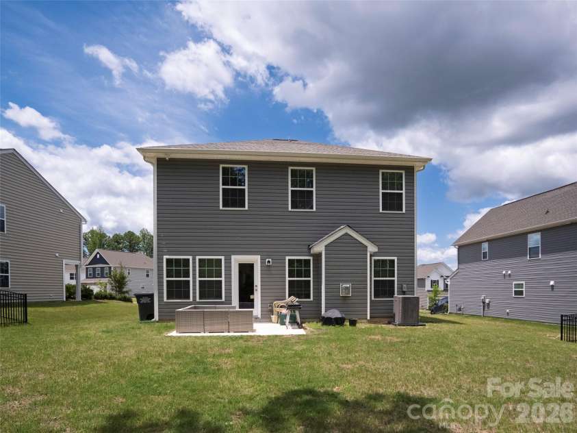 15521 Capps Road, Charlotte, NC 28278.  MLS# CAR4399198, YatesRealty ID 35917. Rear