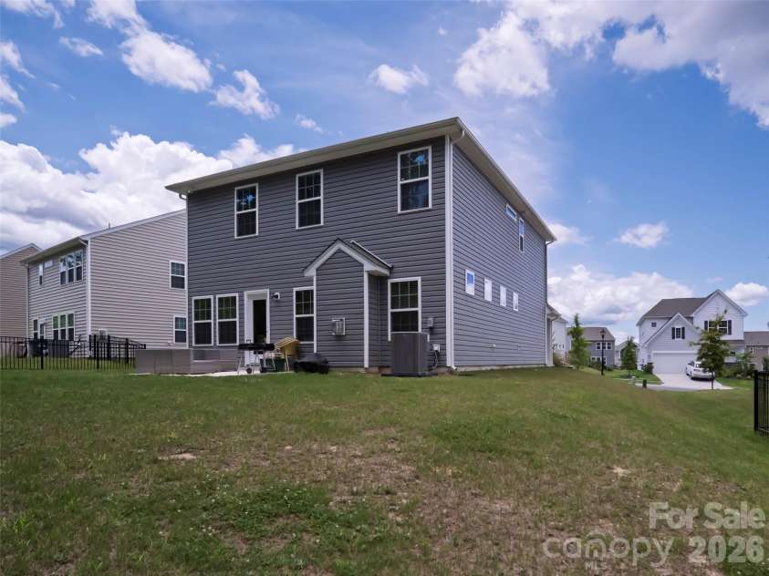 15521 Capps Road, Charlotte, NC 28278.  MLS# CAR4399198, YatesRealty ID 35917. Rear