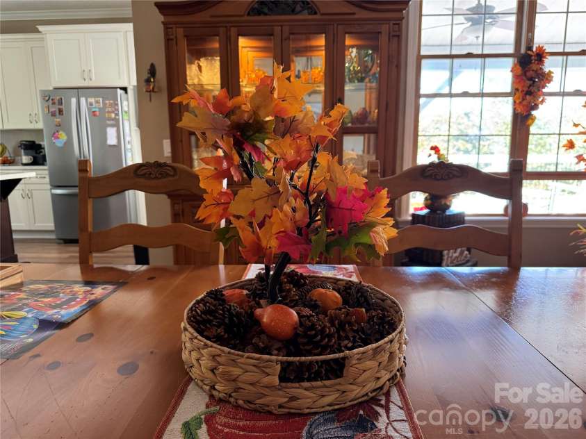 261 Boland Drive, Lake Lure, NC 28746.  MLS# CAR4232429, YatesRealty ID 3592. Dining