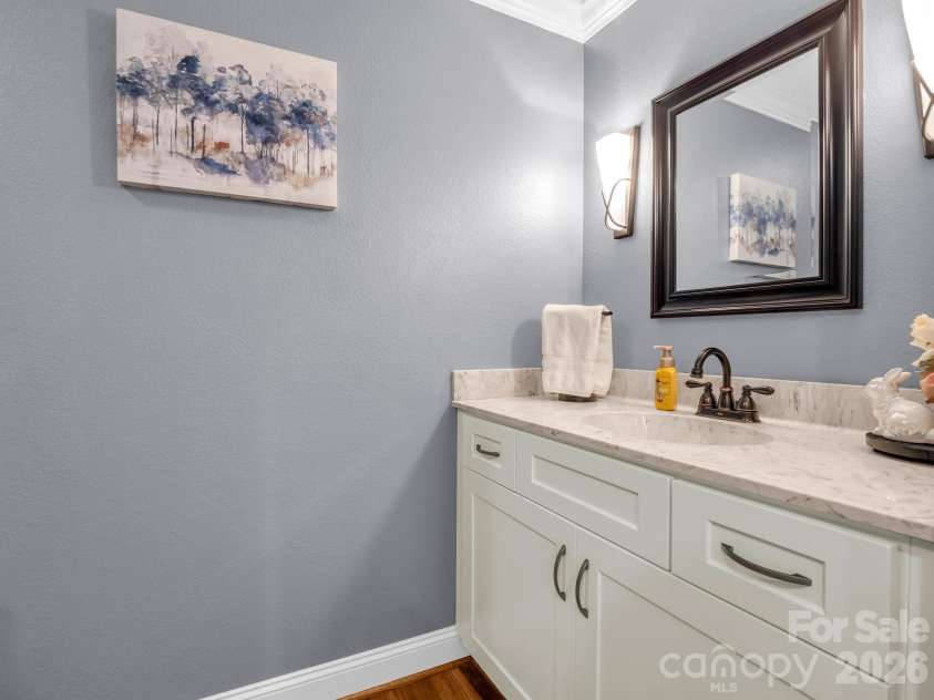 261 Boland Drive, Lake Lure, NC 28746.  MLS# CAR4232429, YatesRealty ID 3592. Half Bath