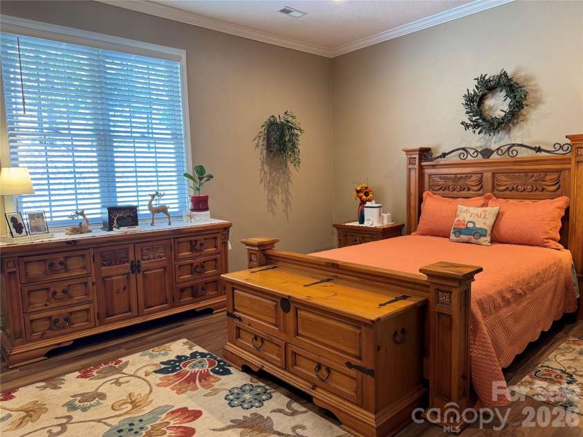 261 Boland Drive, Lake Lure, NC 28746.  MLS# CAR4232429, YatesRealty ID 3592. Primary Bedroom