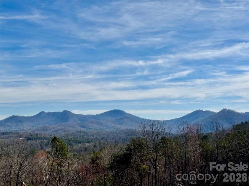 261 Boland Drive, Lake Lure, NC 28746.  MLS# CAR4232429, YatesRealty ID 3592. Views from property