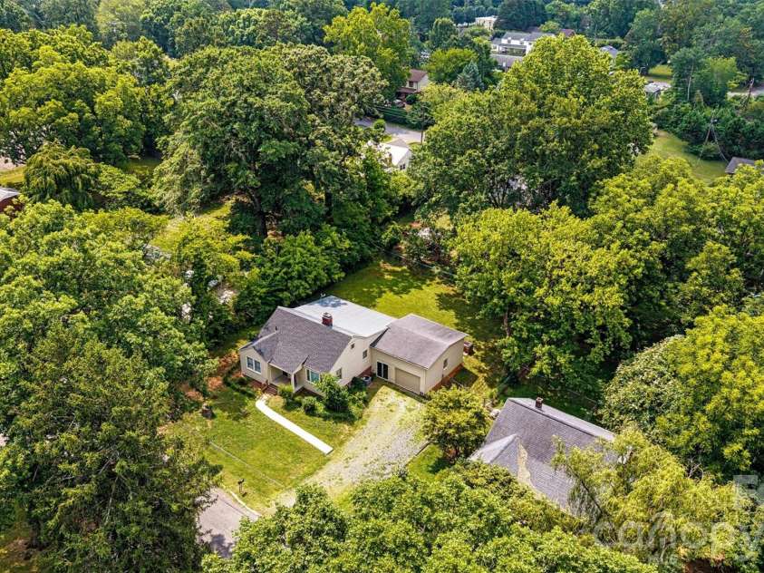 147 13th Avenue, Hickory, NC 28601.  MLS# CAR4402398, YatesRealty ID 35923. Aerial Direct View