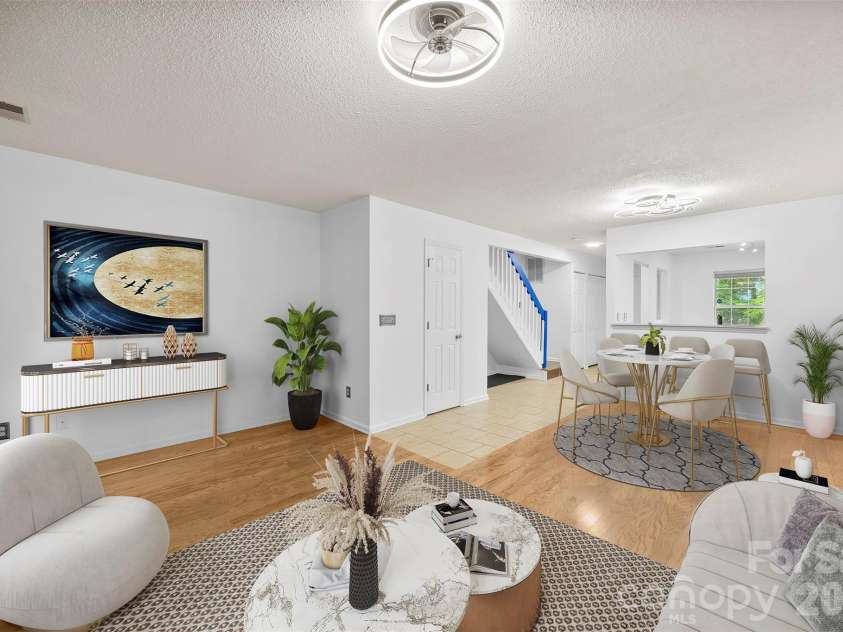 6404 Windsor Gate Lane, Charlotte, NC 28215.  MLS# CAR4401373, YatesRealty ID 35924. Virtually Staged Photo