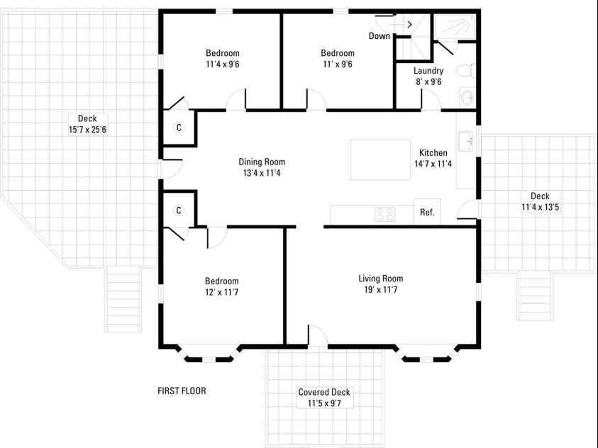 7040 Pear Tree Road, Charlotte, NC 28216.  MLS# CAR4402192, YatesRealty ID 35927. 