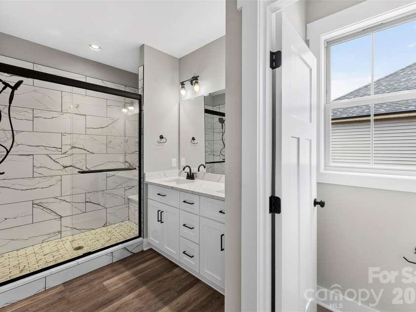 1024 Speight Road, Albemarle, NC 28001.  MLS# CAR4402924, YatesRealty ID 35969. Oversized Custom Tile Shower