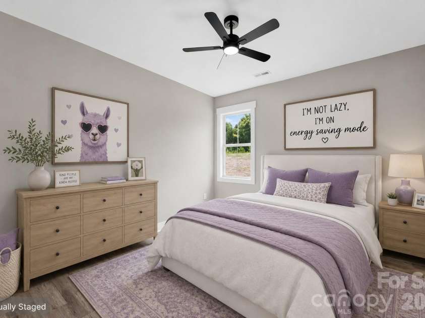 1024 Speight Road, Albemarle, NC 28001.  MLS# CAR4402924, YatesRealty ID 35969. Virtually Staged - Bedroom 3
