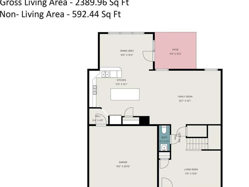 7349 Elbens Lane, Concord, NC 28025.  MLS# CAR4330918, YatesRealty ID 3597. 