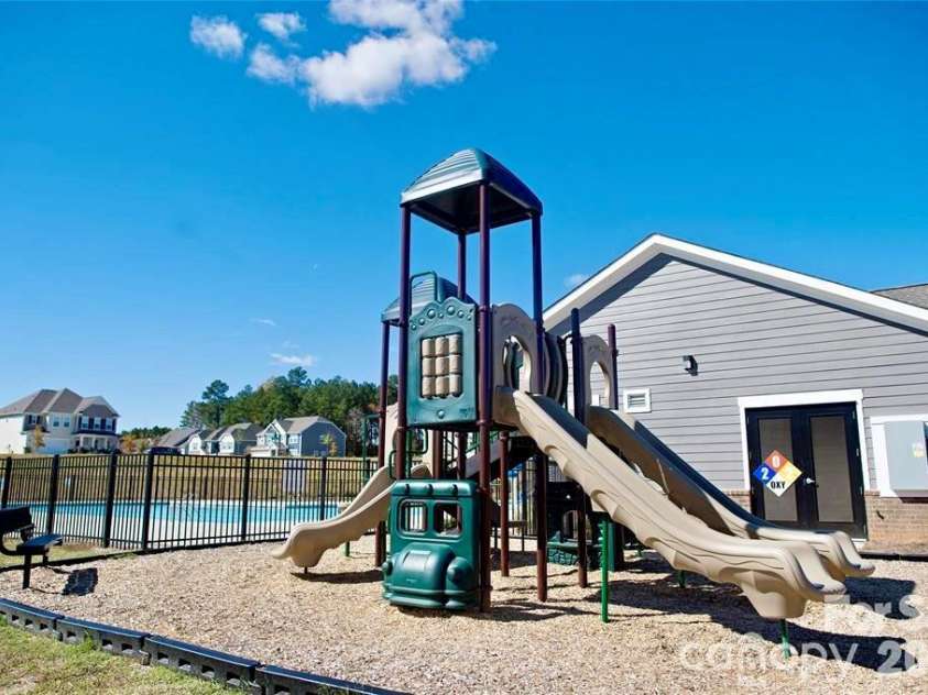199 Hamptons Cove Road, Troutman, NC 28166.  MLS# CAR4398943, YatesRealty ID 35974. Community play yard