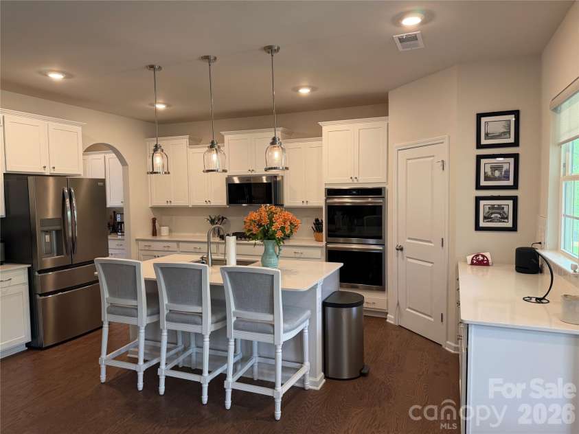 199 Hamptons Cove Road, Troutman, NC 28166.  MLS# CAR4398943, YatesRealty ID 35974. Gourmet kitchen upgrade