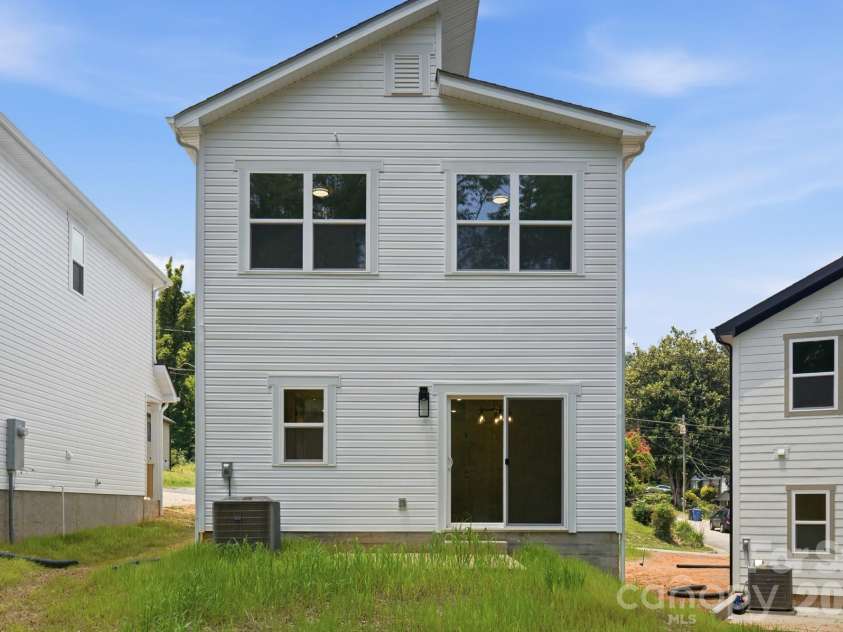 116 7th Avenue, Hickory, NC 28602.  MLS# CAR4400544, YatesRealty ID 35983. Back View of Home