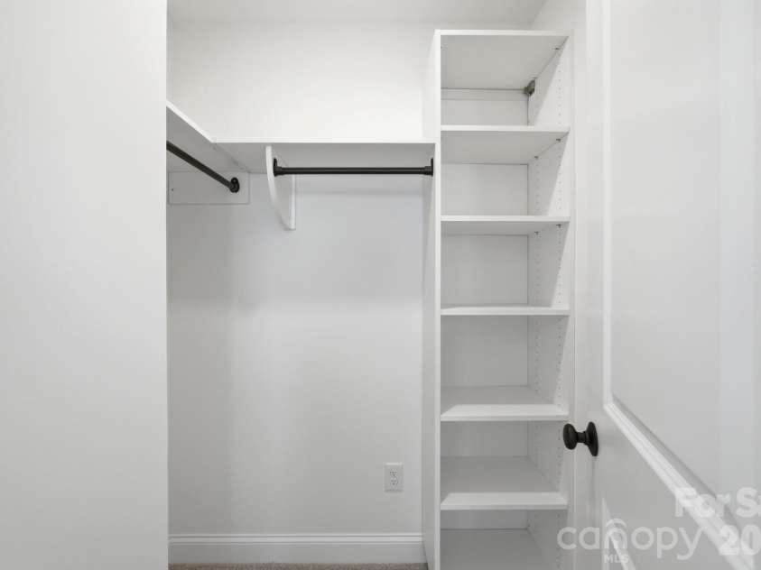 116 7th Avenue, Hickory, NC 28602.  MLS# CAR4400544, YatesRealty ID 35983. Primary Walk-In Closet (no wire racks here)!